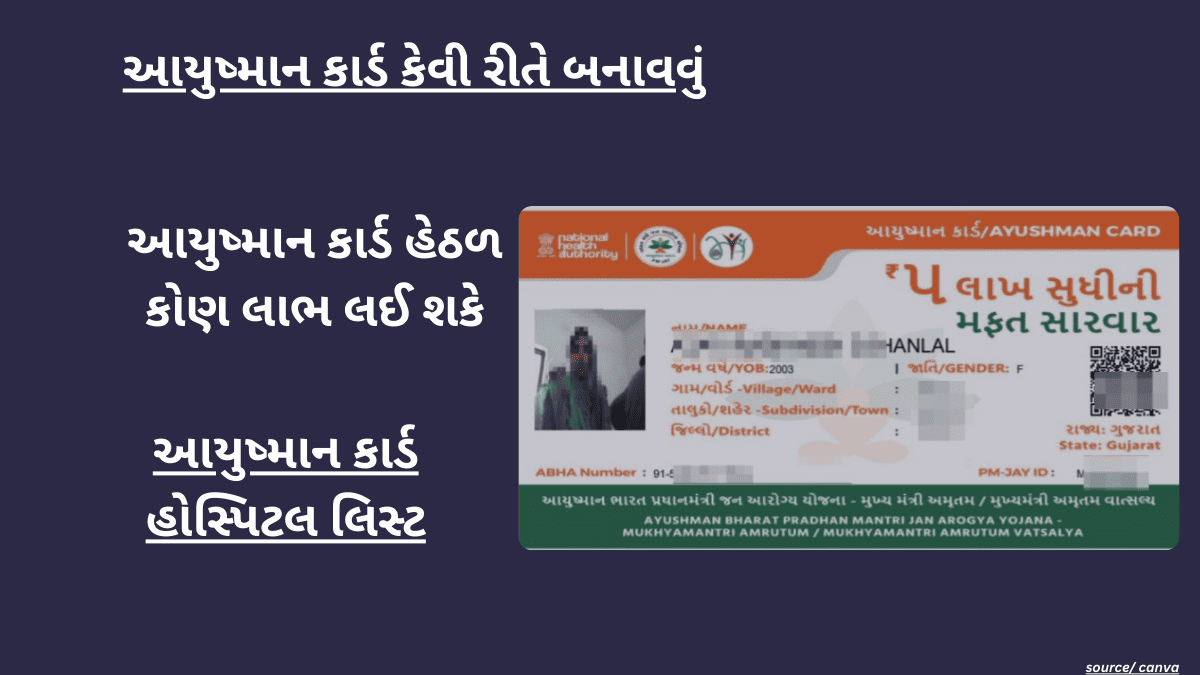 આયુષ્માન કાર્ડ કેવી રીતે બનાવવું